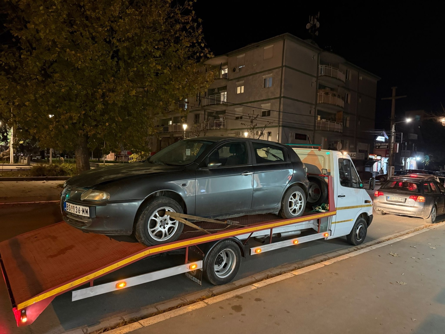 Šlep služba - rad u toku